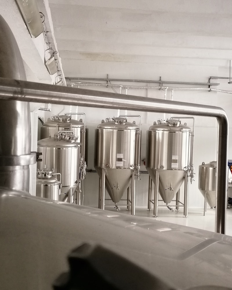 De brouwzaal van Brouwerij Vonk